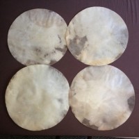 22 inches Goat Skin Vellum Head for Bodhran or Djembe